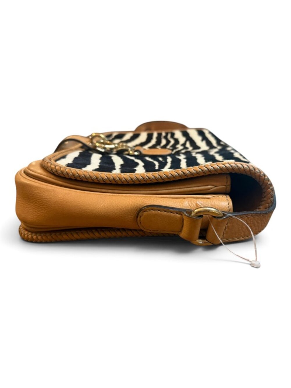 Gucci Marrakech Zebra Print Pony Hair Messenger Flap Bag with COA - Picture 6 of 15